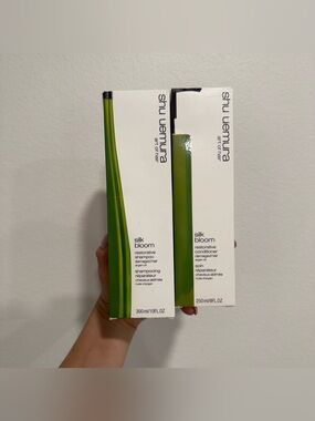 Shu Uemura Silk Bloom Restorative Shampoo and Conditioner